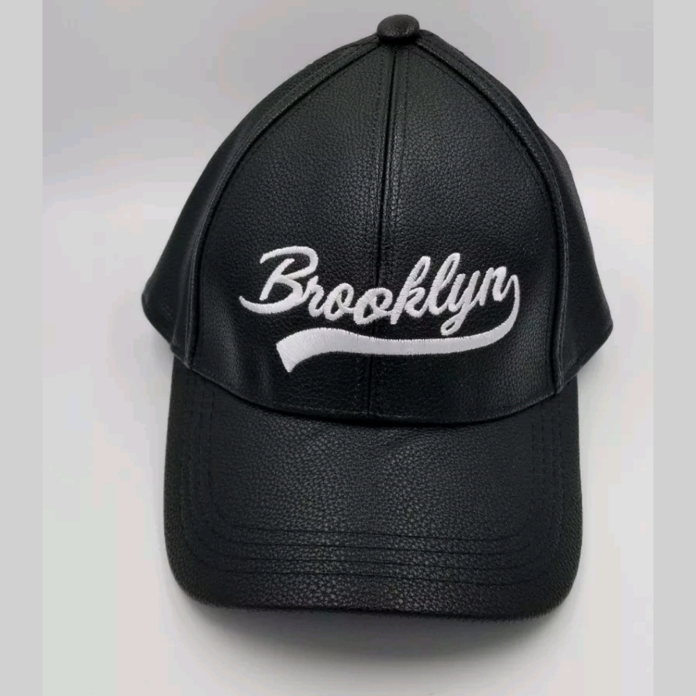 BROOKLYN STATE OF MIND HAT FAUX LEATHER